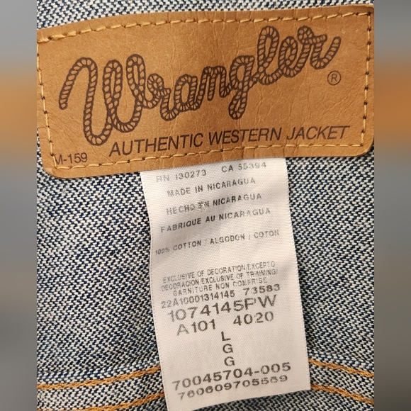Wrangler Denim Jacket - Picture 3 of 3